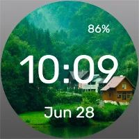 House in Forest Gap Watch Face