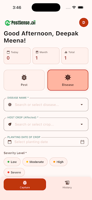 PestSense AI Screenshot 1