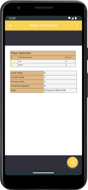 Vote Counter Screenshot 3