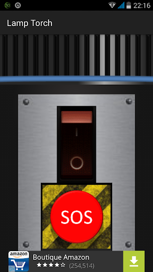 Lampe Torche SOS Morse Screenshot 1