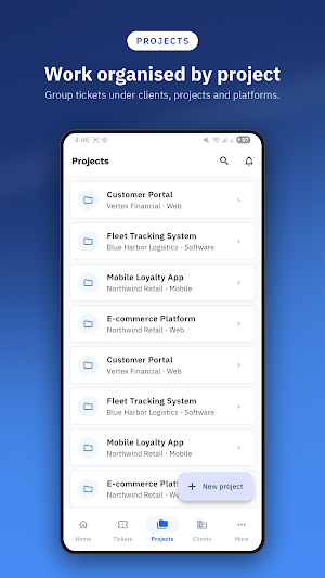 Support by ERP4U Screenshot 3