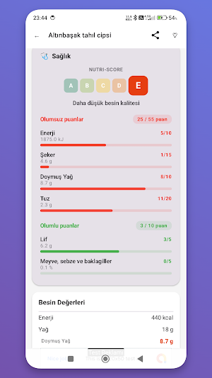 NutriApp: Besin & Diyabet Screenshot 3