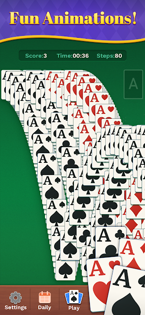 Purely Solitaire Screenshot 1