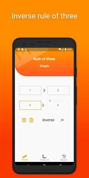 Rule of three Screenshot 1