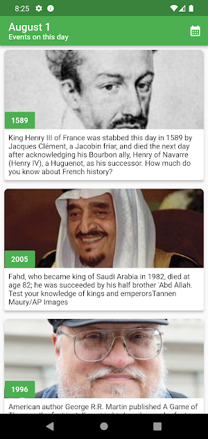This Day In History - Events Screenshot 2
