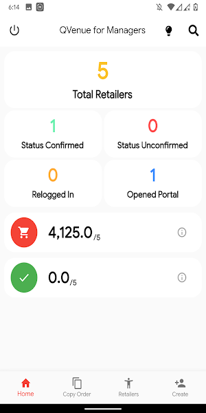 QVenue for Managers Screenshot 1