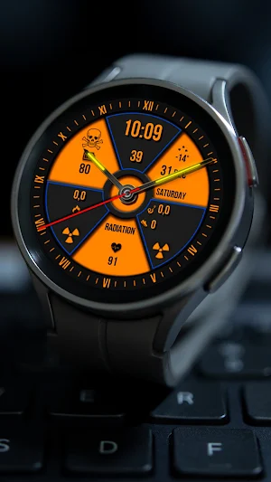 Hybrid Radiation Watch face Screenshot 1