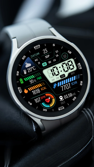 DIGI Momentum WS9 Watch Face Screenshot 2
