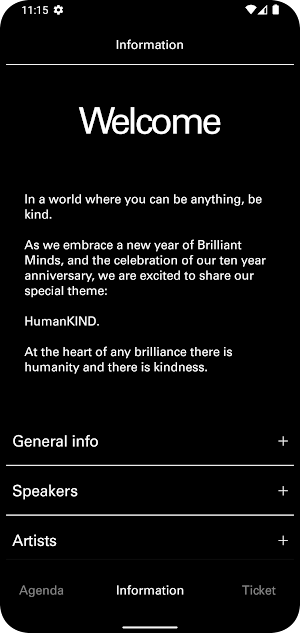 Brilliant Minds 2025 Screenshot 2