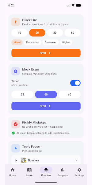 GCSE Learn Screenshot 2