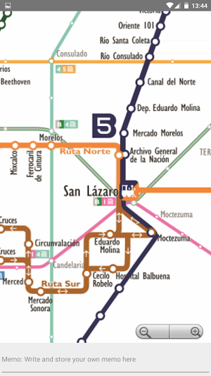 MEXICO BUS ROUTE MAP Screenshot 3