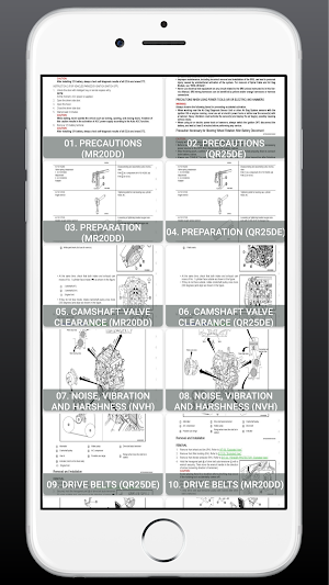 Car Repair Guide For Nissan X-Trail T32 Screenshot 3