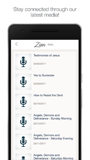 Zion Christian Fellowship Screenshot 1