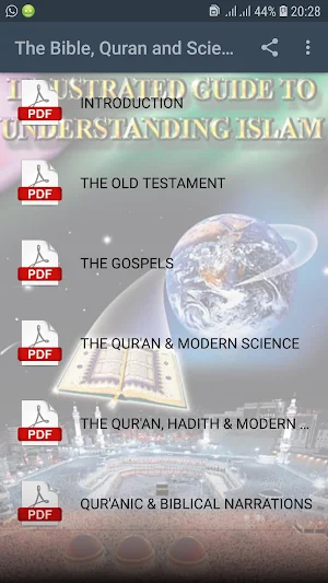 The Bible, Quran and Science Screenshot 3
