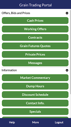 CFS Offer Management Screenshot 1