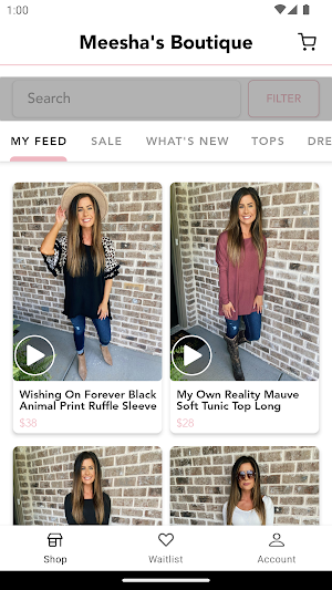 Meesha's Boutique Screenshot 0