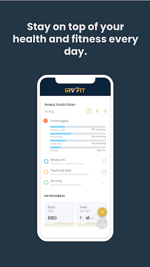 IRV FIT Coaching Screenshot 1