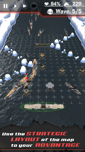 Dawn Uprising: Battle Ship Defense Screenshot 0