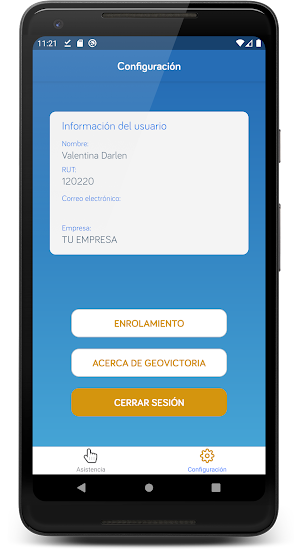 GeoVictoriaApp Screenshot 2