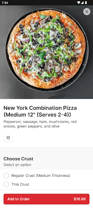 Neighbors Pizza To Go Screenshot 2