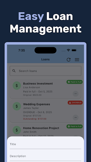 WDIG - Loan & Payment Tracker Screenshot 3
