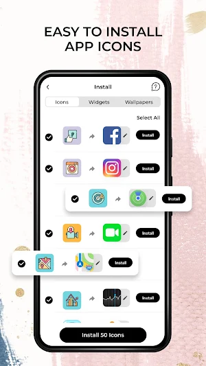 Icon Changer - Aesthetic App Icon & Shortcut Screenshot 3