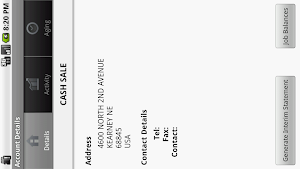 Builders Warehouse Web Track Screenshot 3