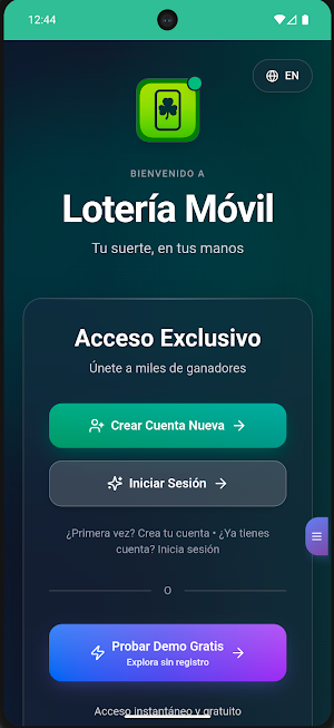 Lotería Móvil Screenshot 0