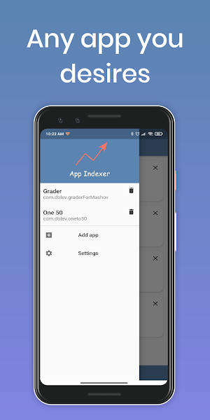 App Indexer - for developers Screenshot 2