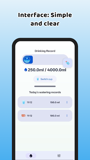 Water Habit Tracker Screenshot 0