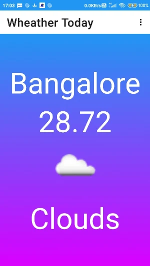 Weather Now - No Location Screenshot 0