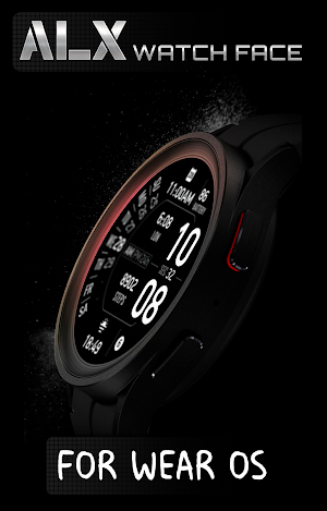 ALX10 Digital Watch Face Screenshot 3