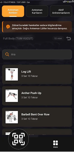 Yolo Fitness Screenshot 1
