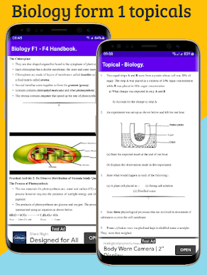 Biology: form 1 -4 topicals. Screenshot 0