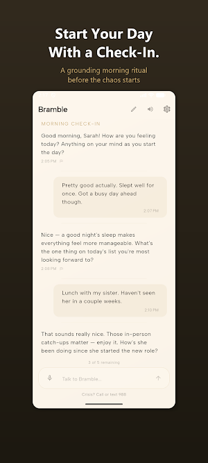 Bramble: AI Chat Companion Screenshot 1
