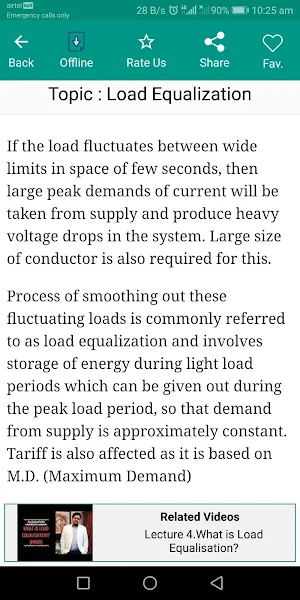 Electrical Energy utilisation screenshot 3