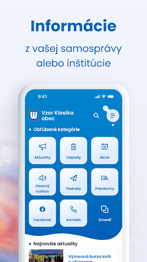 Vidanto │ Samospráva v mobile Screenshot 0