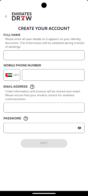 Account Management Screenshot 2