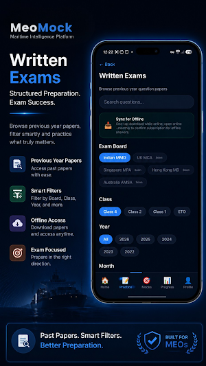 MeoMock Maritime Exam Prep Screenshot 1