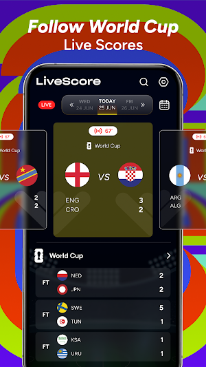 ScoreOne: Football Live Scores Screenshot 0