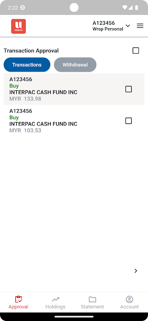 UWEALTH Screenshot 1