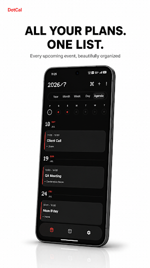 DotCal - Calendar & Tasks Screenshot 3
