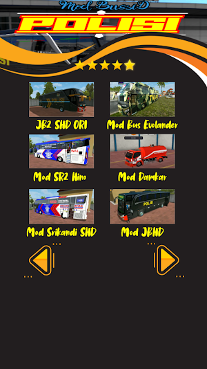 Mod Bussid Polisi Lengkap Screenshot 3