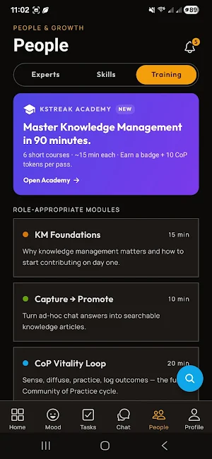 KStreak - Knowledge Engine Screenshot 2