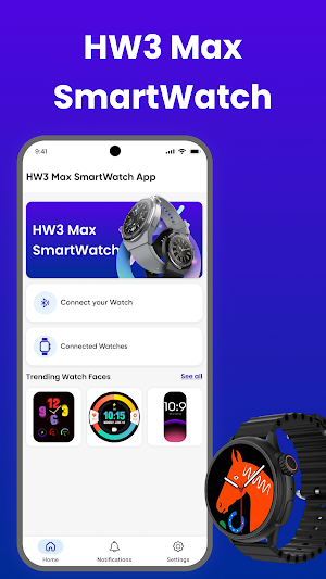 HW3 Max Smartwatch App Screenshot 0