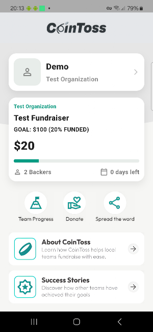 CoinToss Screenshot 1