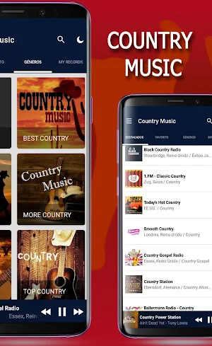 Country Music Radio Screenshot 2