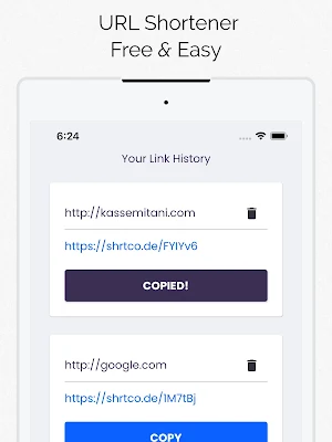 URL Shortener Screenshot 3