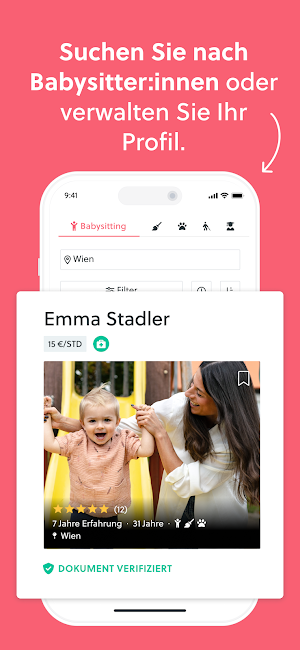 Sitters.at Screenshot 0