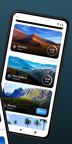 Voyager: Travel Rating App Screenshot 1
